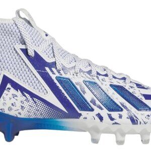 Adidas Cleats Men's Size 15 Freak 23-7V7 SMU Football White Royal Blue NWT